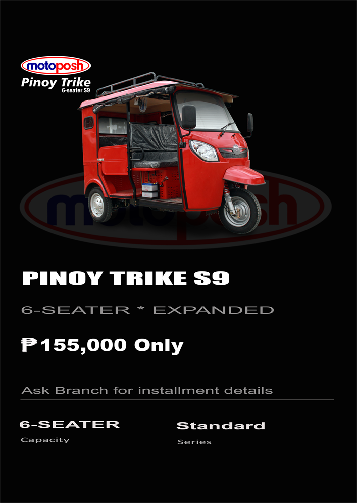 PINOY TRIKE S9
6 Seater